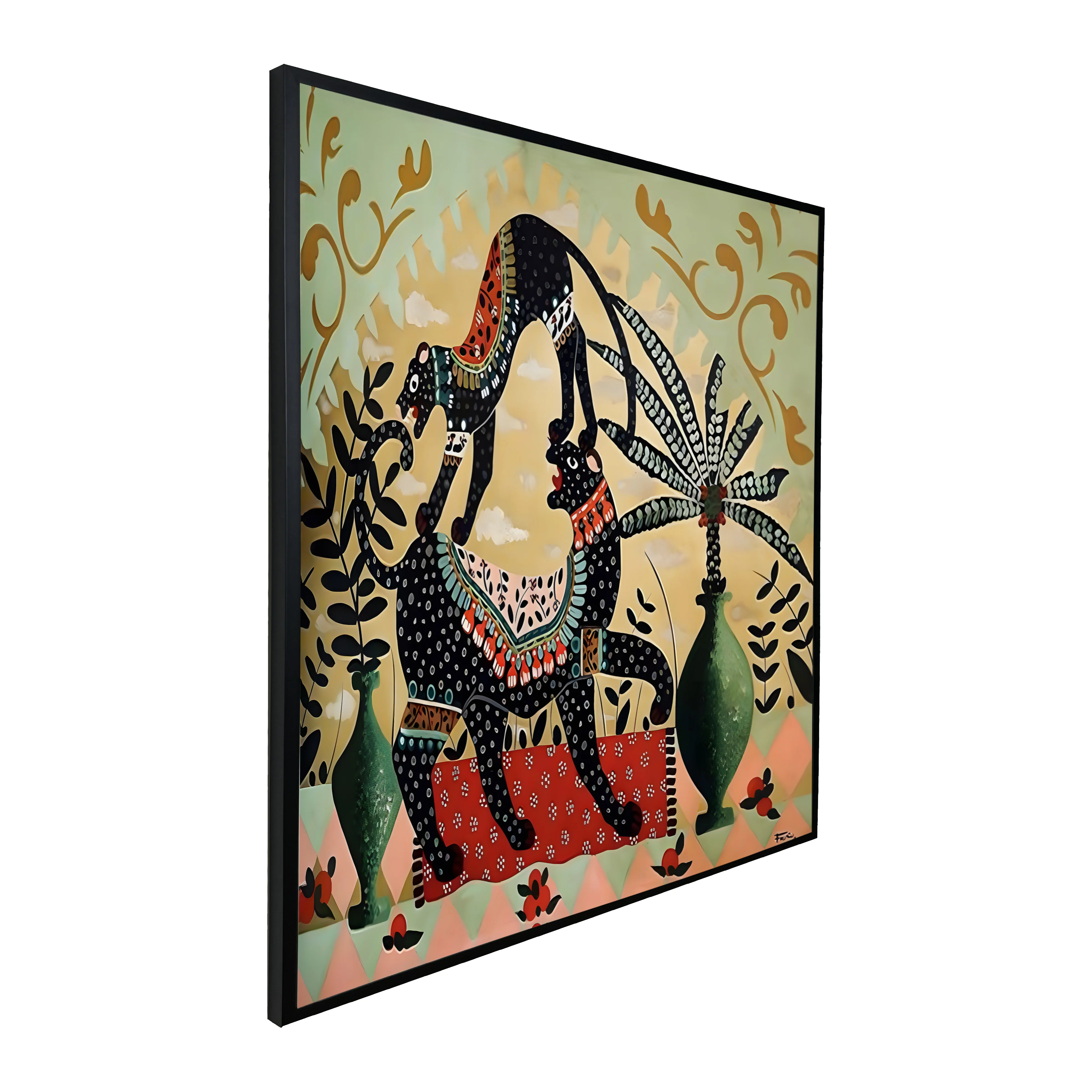 LOVE ART FRAMED PRINT 160 X 120 CM - Image 2
