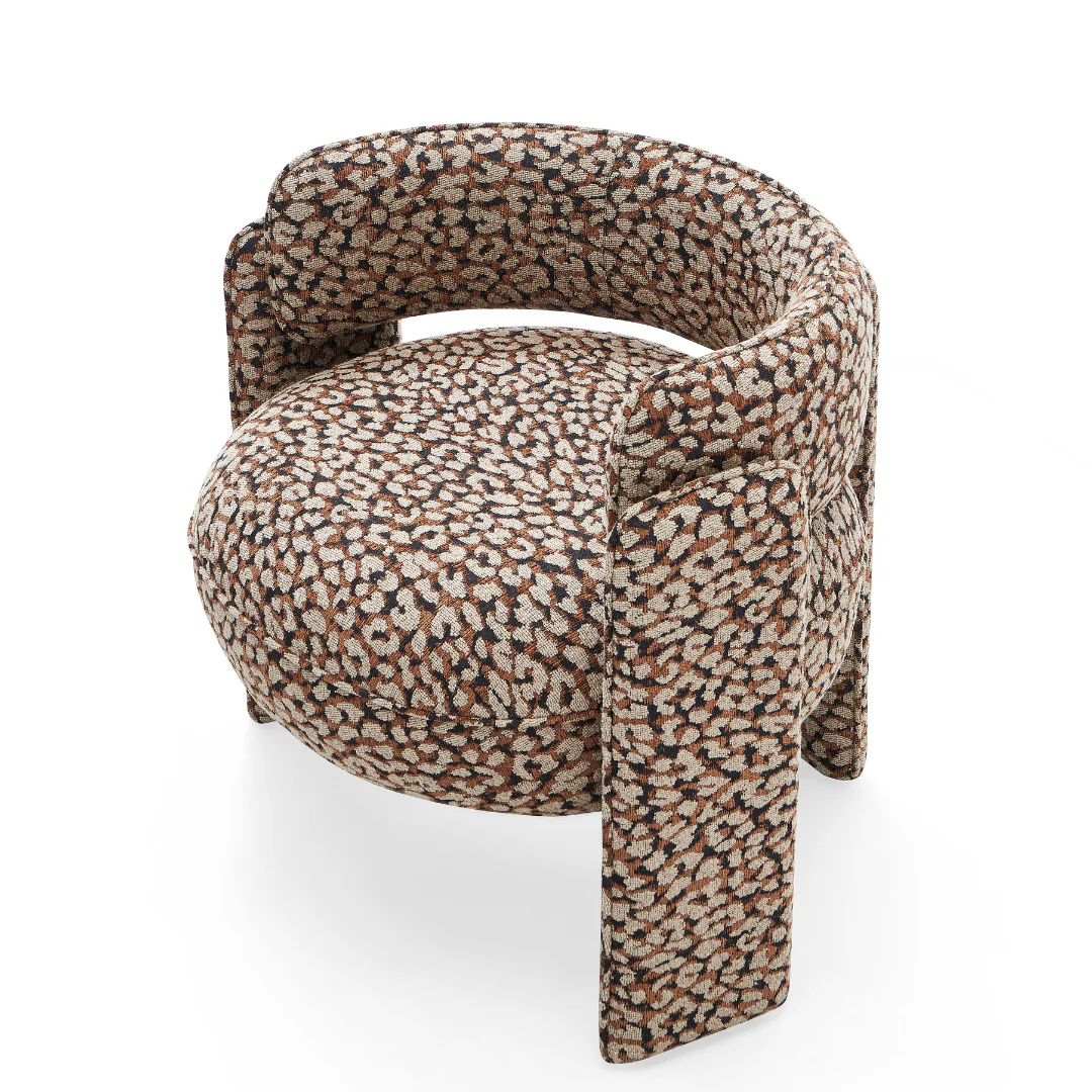 Luxe Armchair - Brown - Image 6