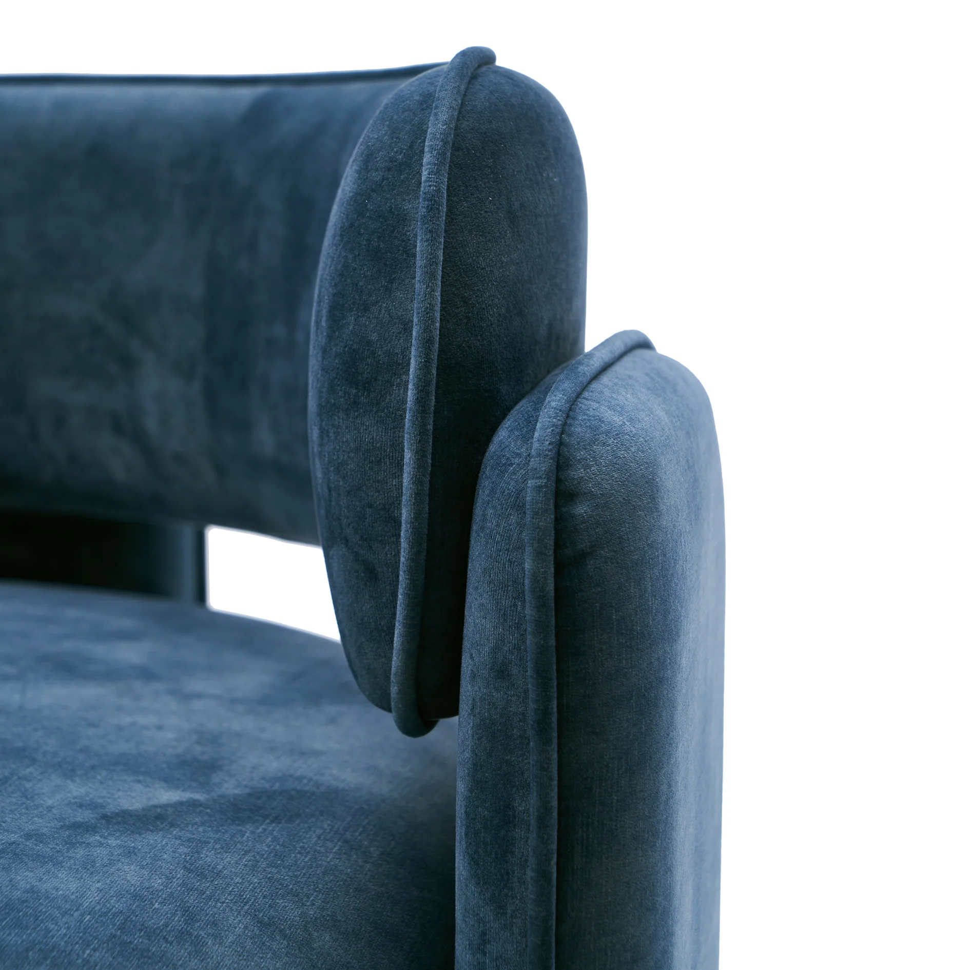 Luxe Blue Chair - Image 5