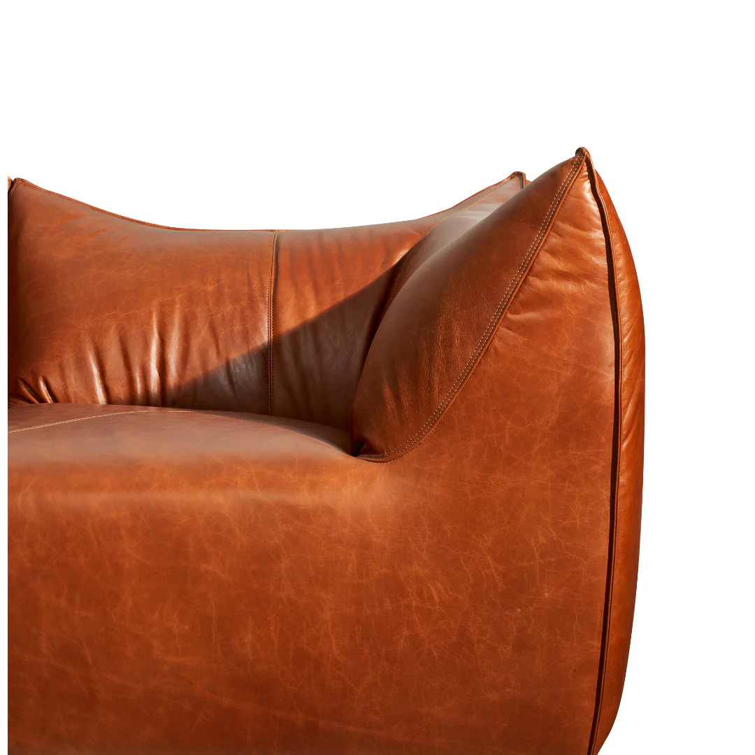 Mauri Leather Sofa - Image 4