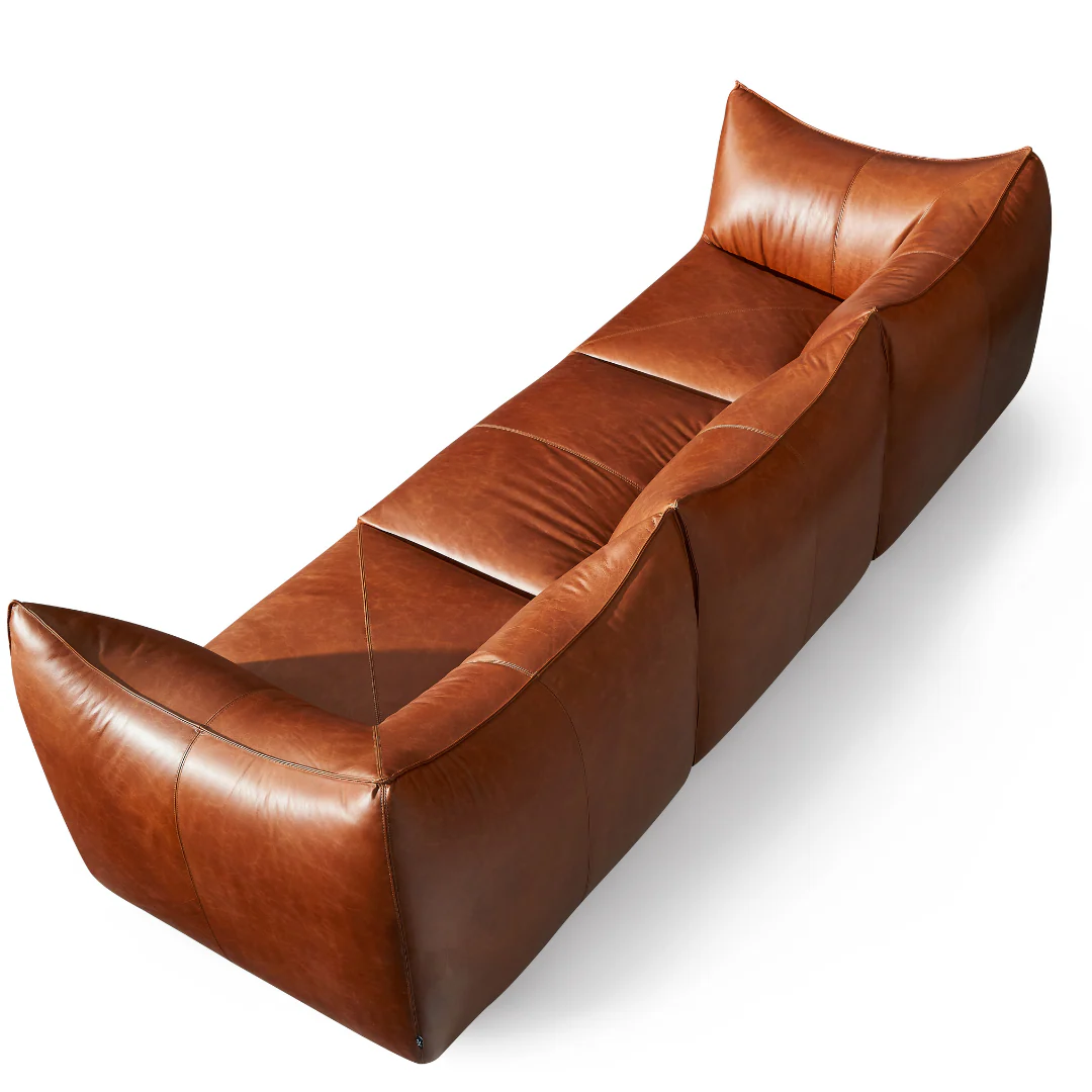 Mauri Leather Sofa - Image 5