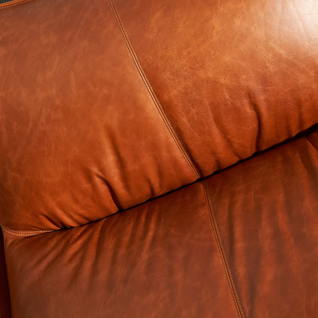 Mauri Leather Sofa - Image 8