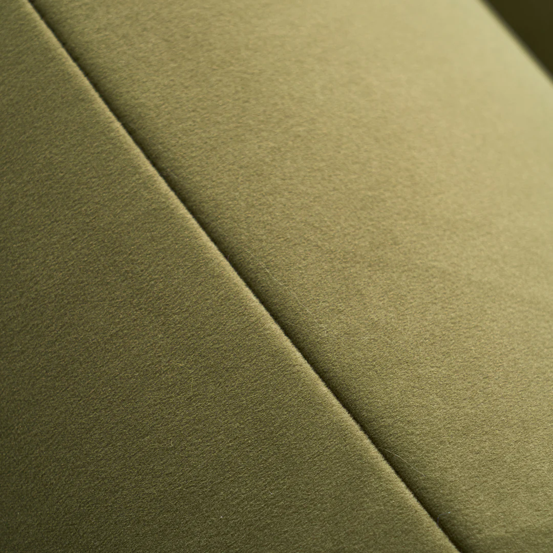 Olive 3 Seater Sofa with Armrest - Image 8