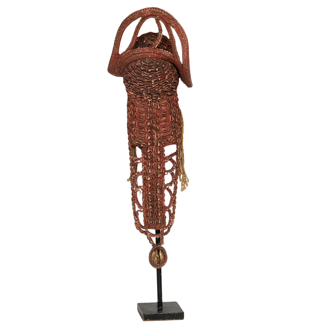 Papua Antik Head Natural Mix-Red - Image 3