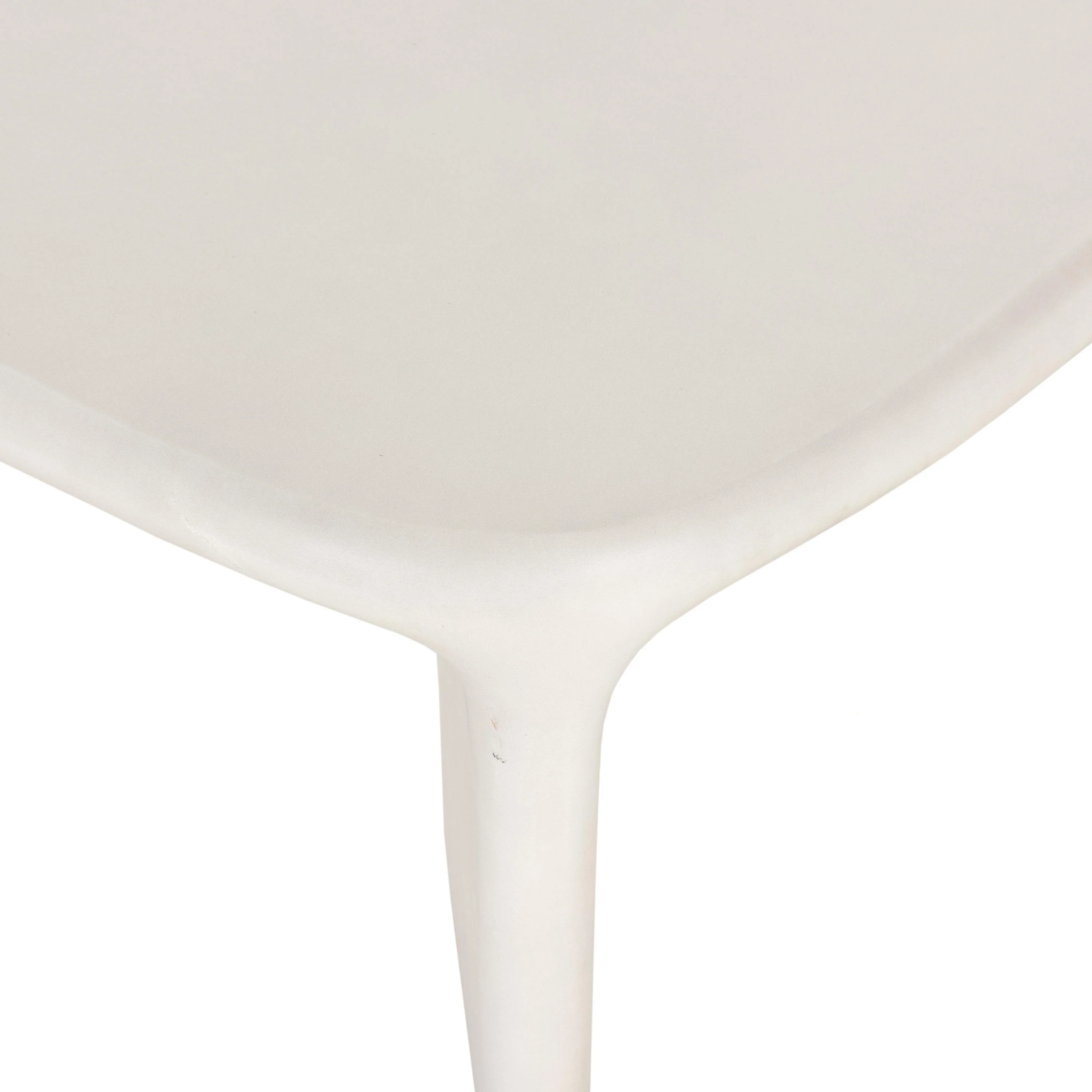 Rigel Round Coffee Table White Concrete - Image 4