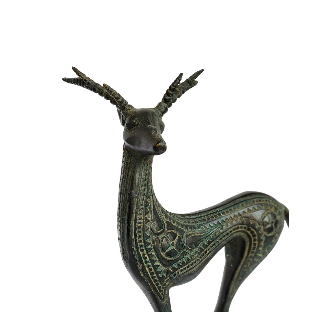 Rusa Deer Abstrack L - Grey - Image 3