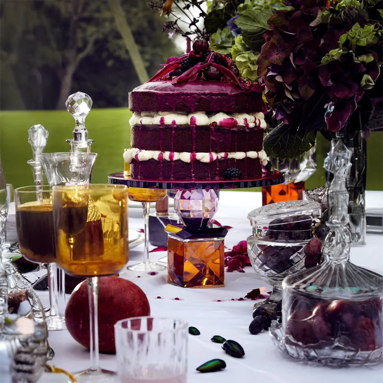Savannah Crystal Cake Stand - Image 2
