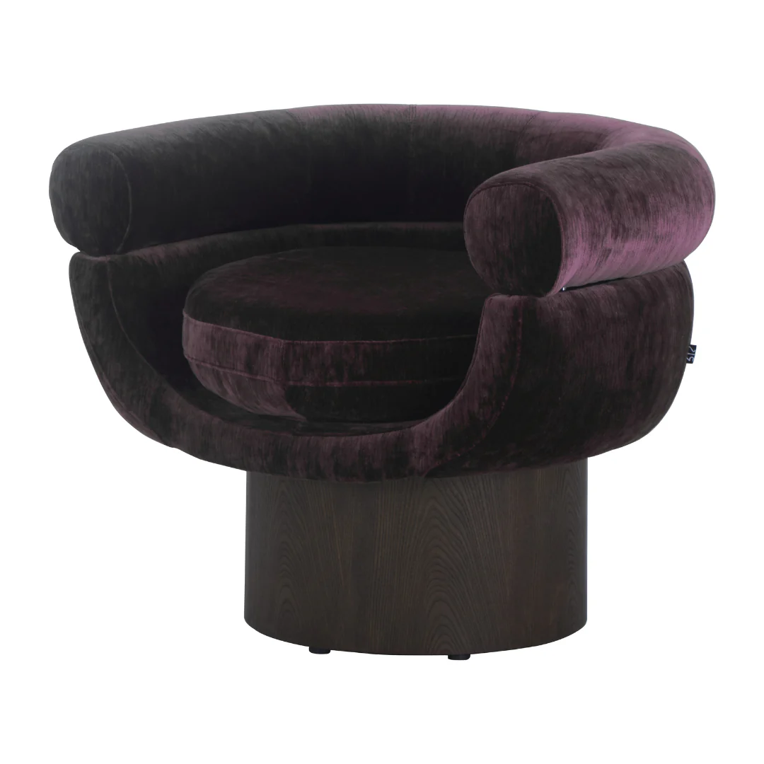 Scandi Leisure Purple Chair