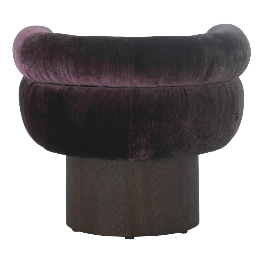 Scandi Leisure Purple Chair - Image 5