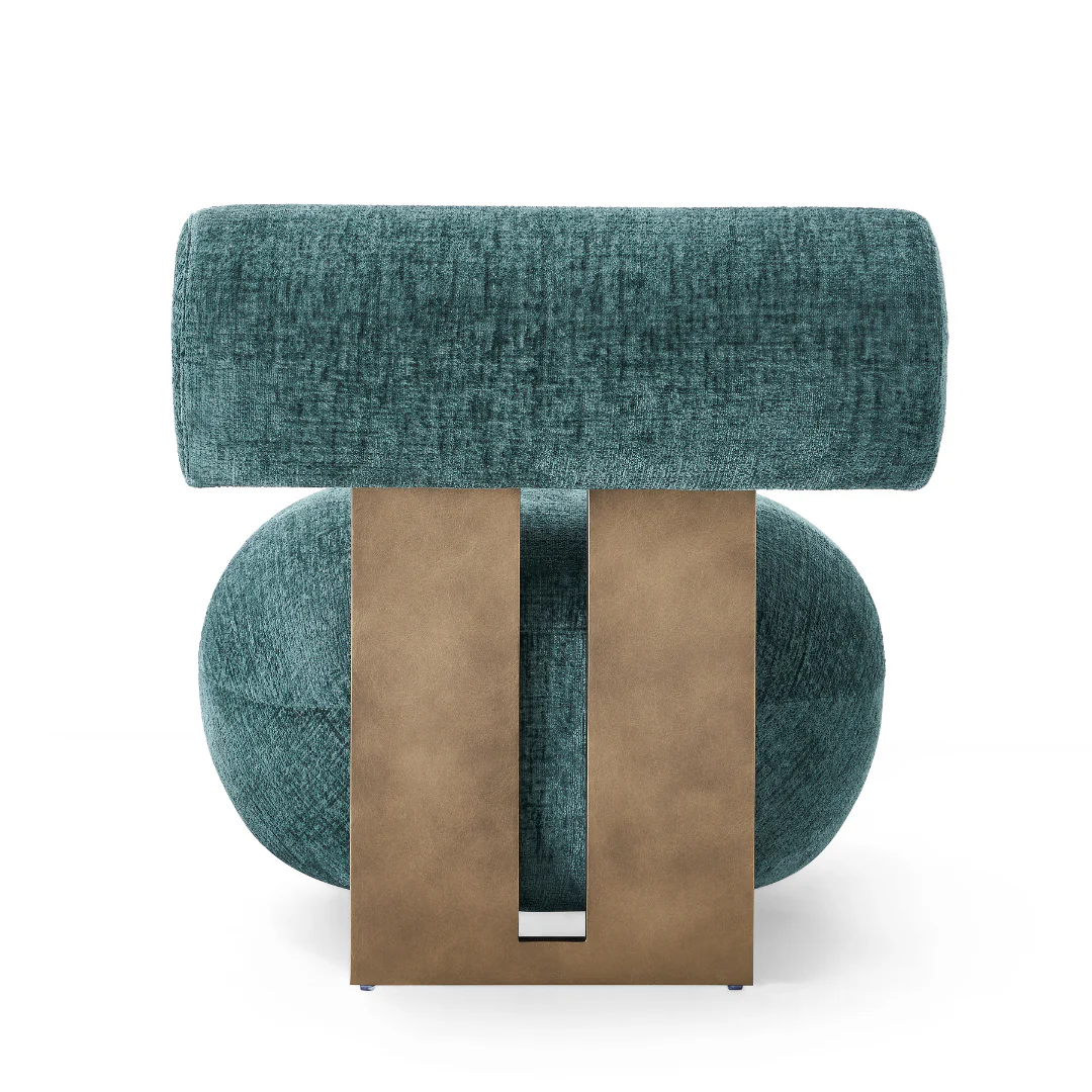 Scarlet Serenity Modern Chair - Image 4