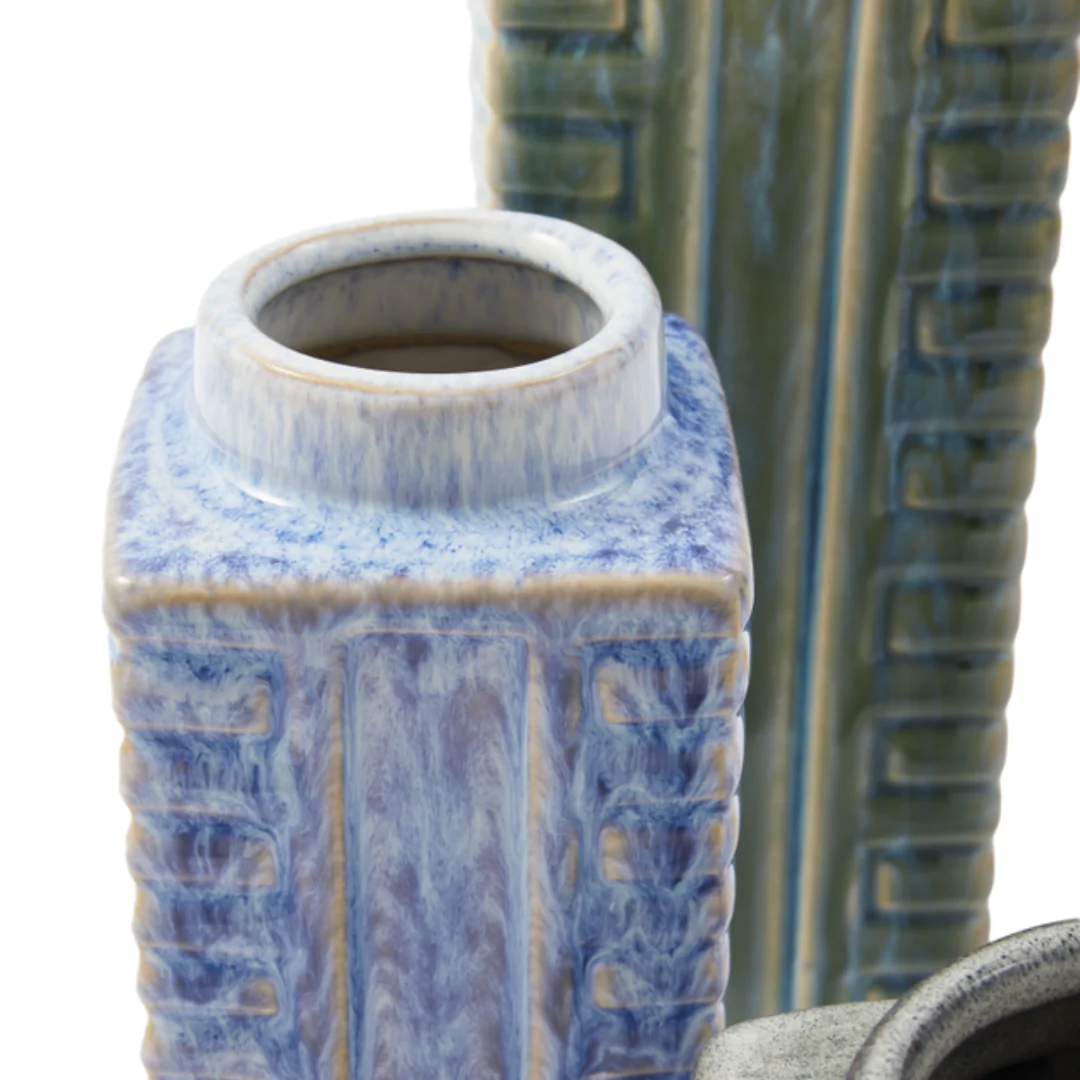 Small City Ceramic Vase - Image 4