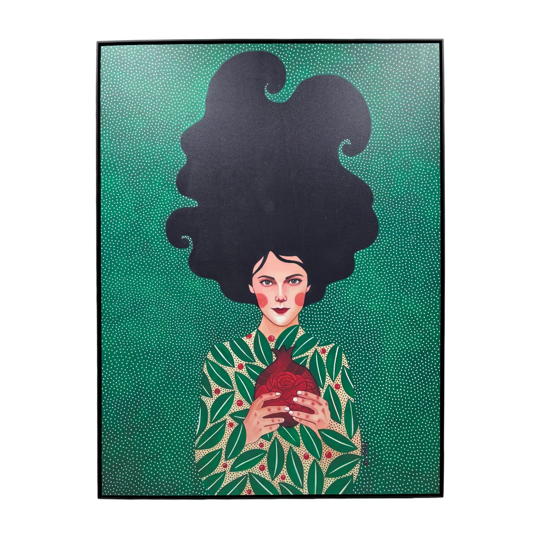 Vermilion Modern Style Wall Art