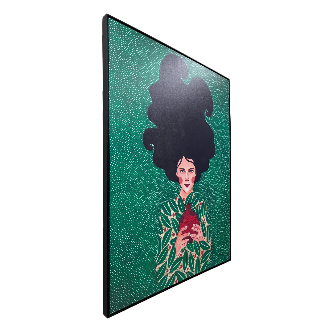 Vermilion Modern Style Wall Art - Image 2