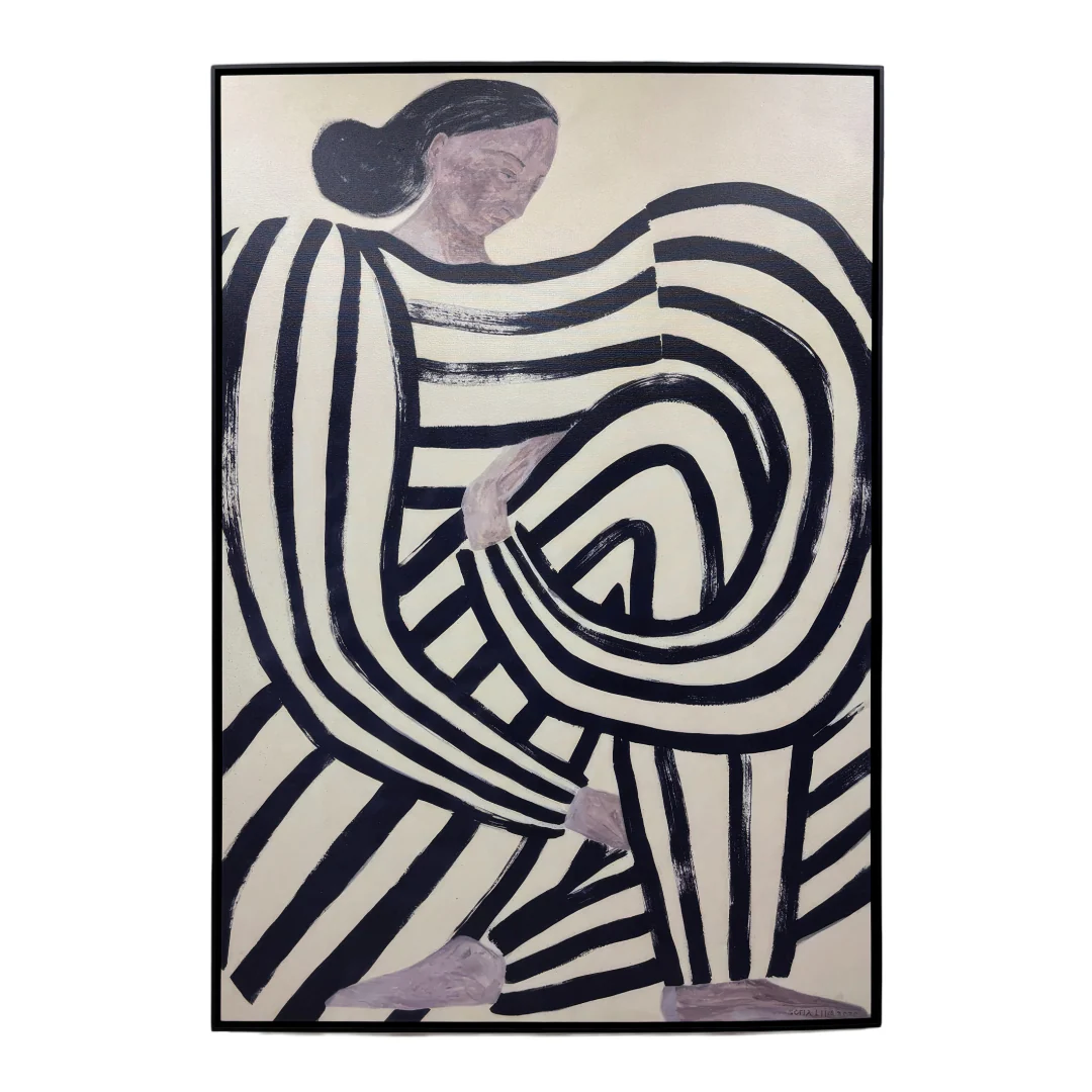 Minimal Striped Stylish Canvas Wall Art
