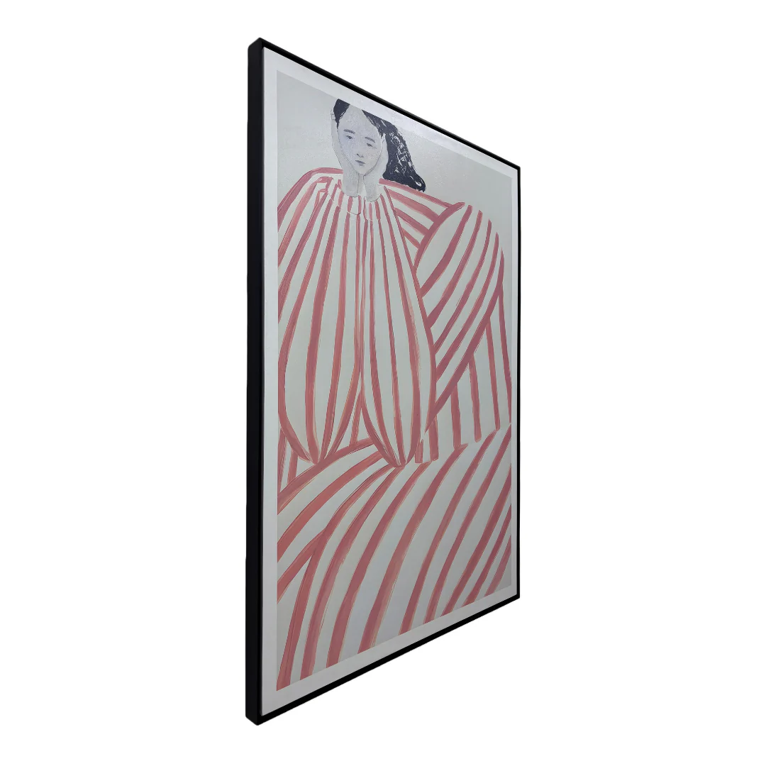 Minimal Striped Stylish Canvas Wall Art - Image 2