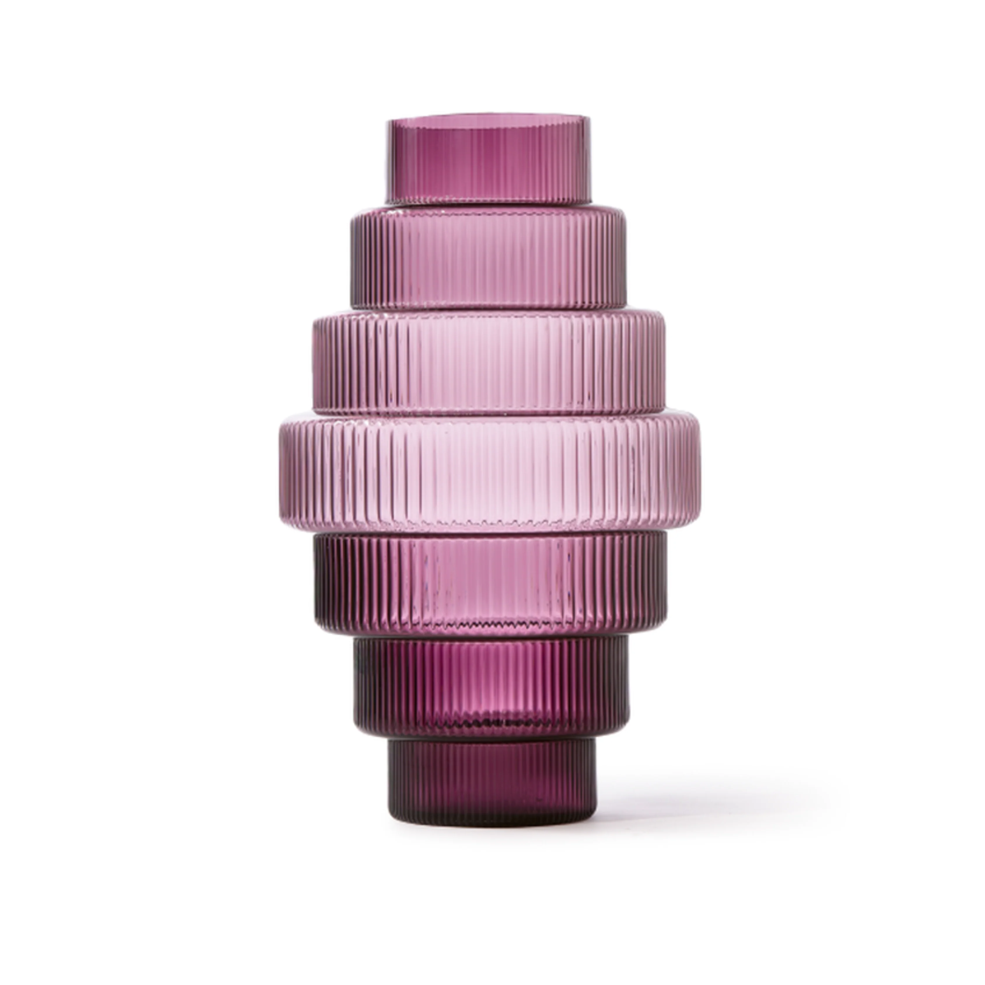 Steps Dark Purple Vase - XXL - Image 3