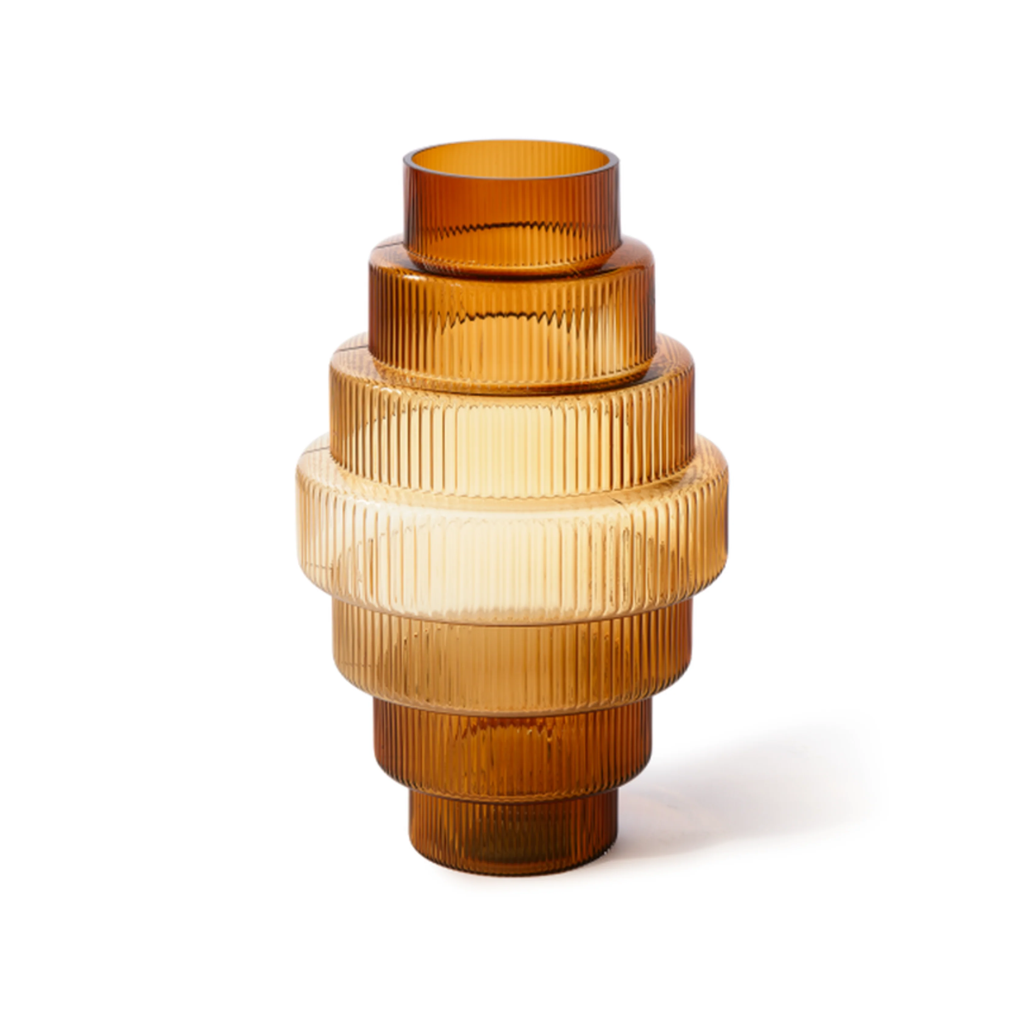 Steps Ochre Vase - XXL