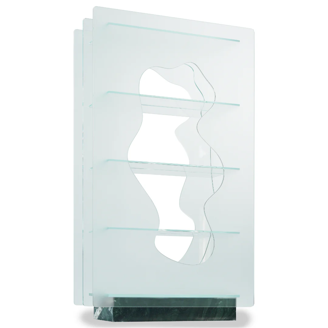 Taihu Modern Cabinet with 10mm Ultra Clear Glass - Image 6
