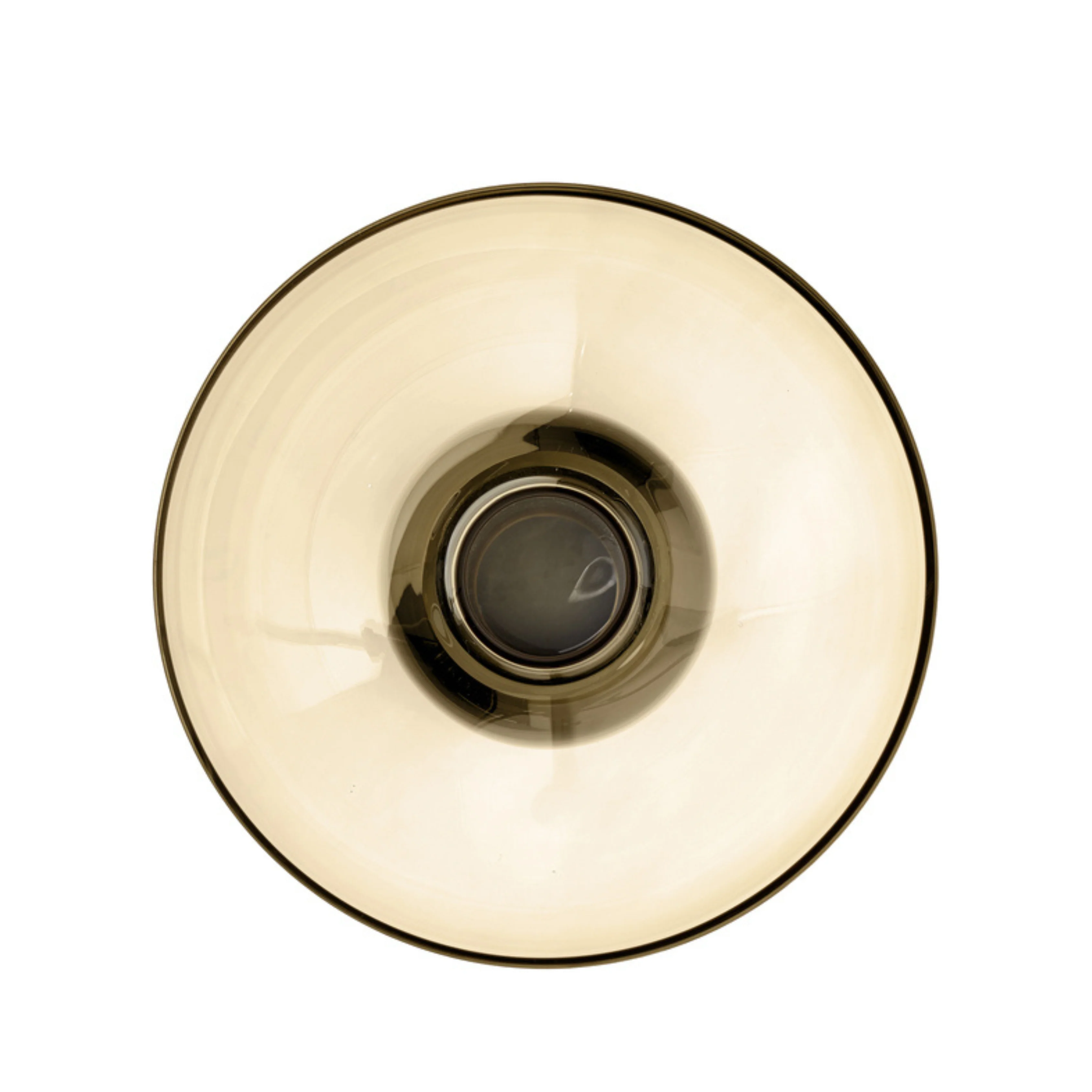 Torus Large Vase Black/Amber - Image 4