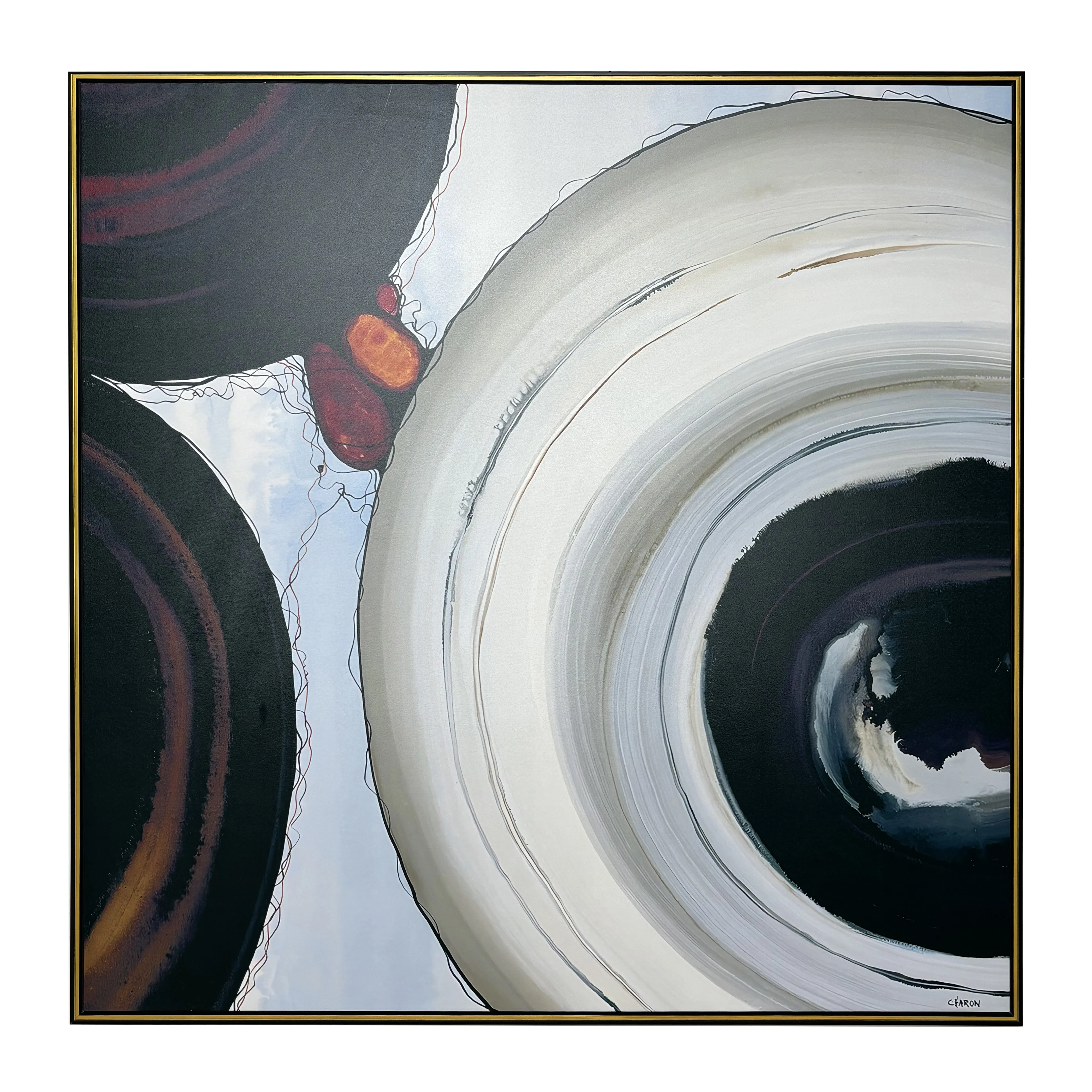 TRUTH ART FRAMED PRINT 160x160 CM
