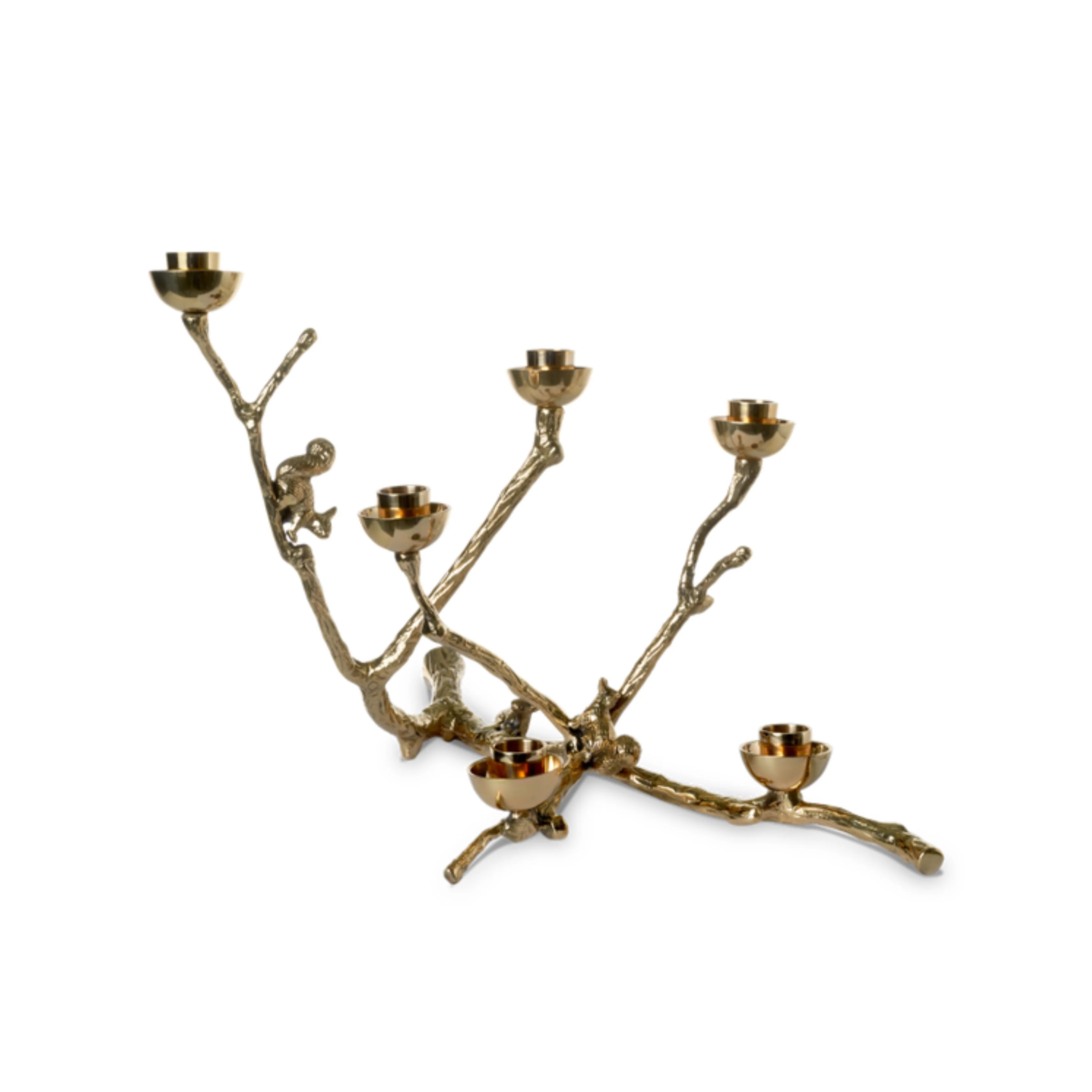 Twiggy Gold Candle Holder - Image 4