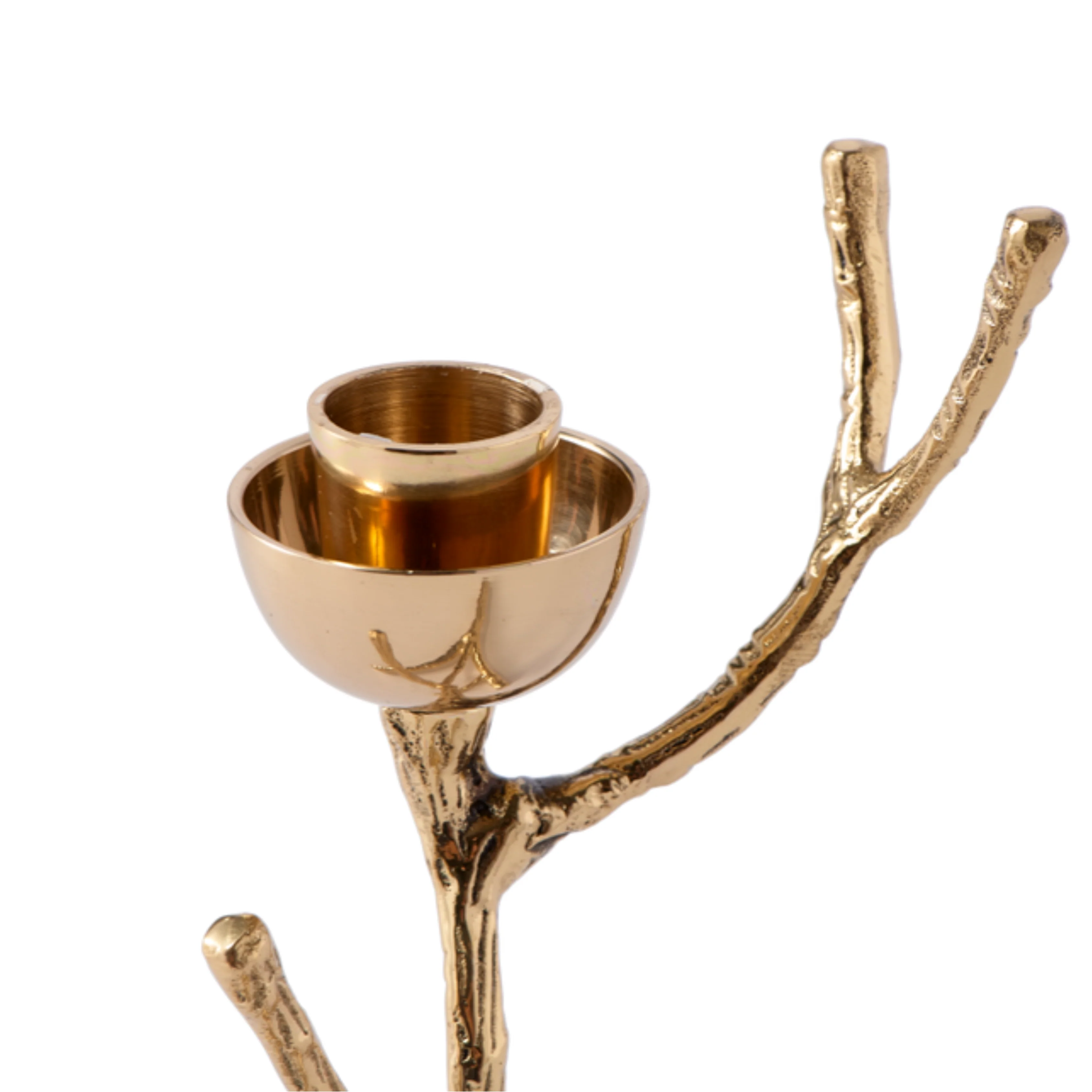 Twiggy Gold Candle Holder - XS - Image 4