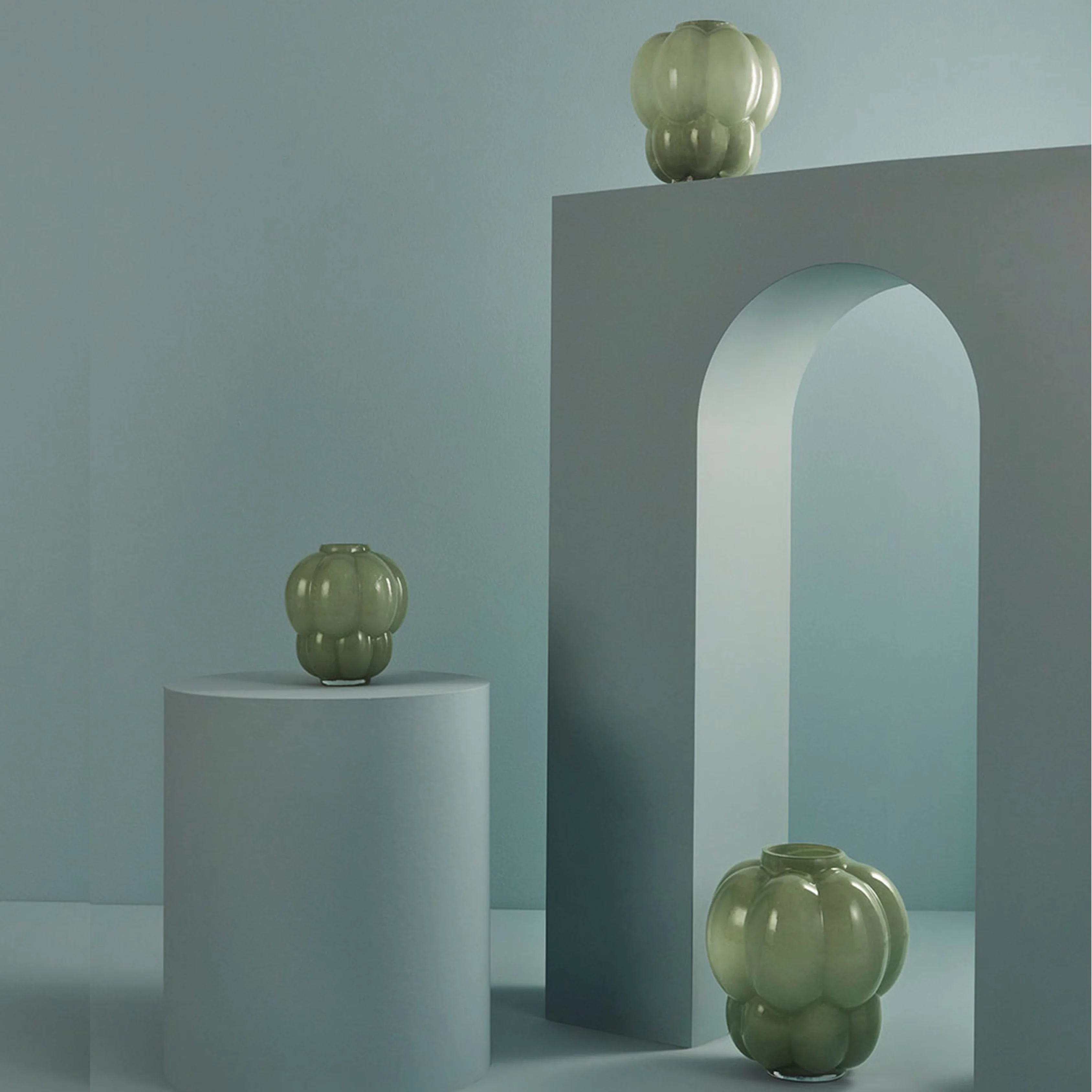 Uva Glass Pastel Medium Vase - Image 6