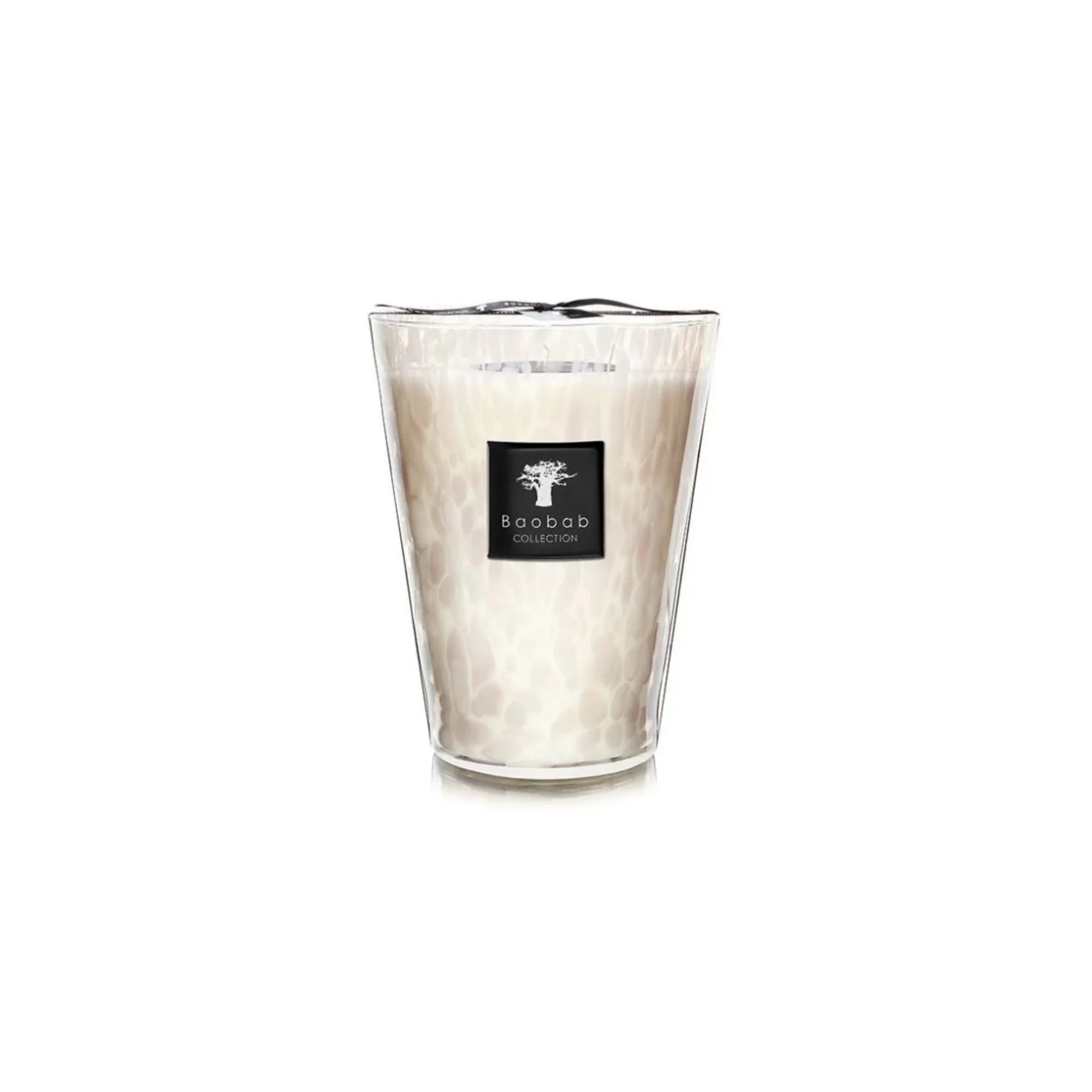 White Pearls Big Candle