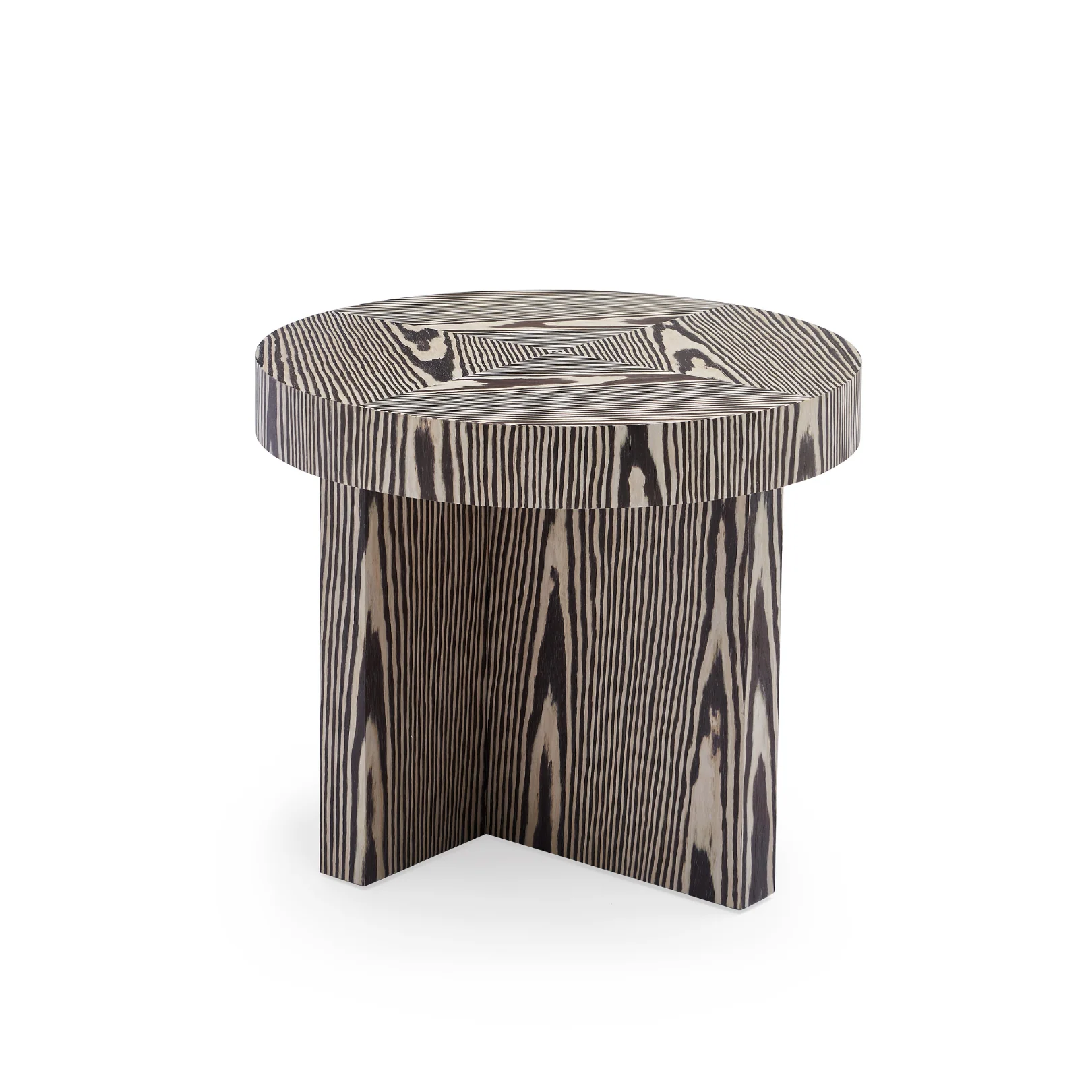 Zebra Side Table
