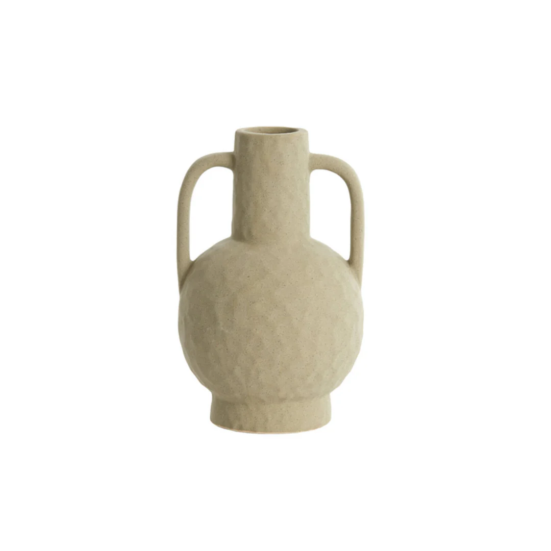 Ziro Matte Ceramic Amphora Vase - Image 2